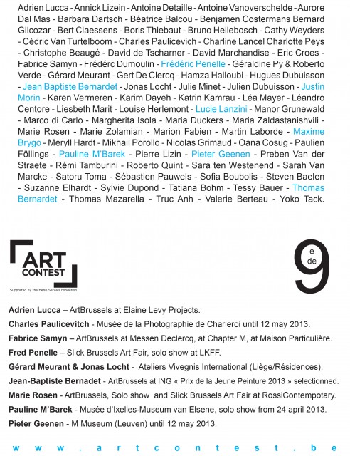 flyersartistes2013A4